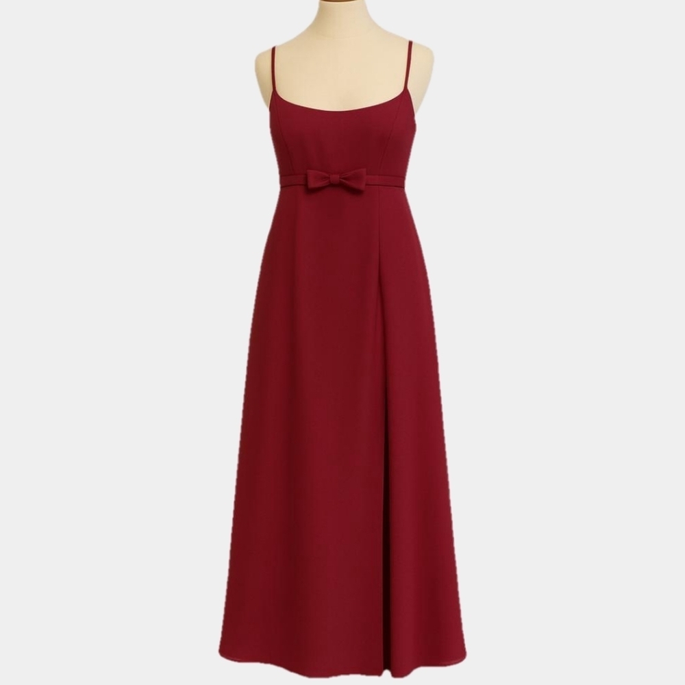 Alfred Angelo Empire Waist Spaghetti Strap Maxi Dress Size 14